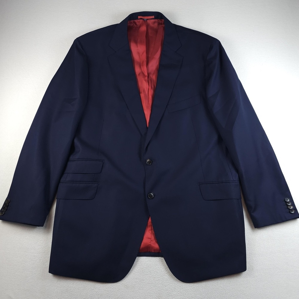 Suitsupply Sienna Jacket Mens 50 Navy Blue Vitale Barberis Canonico Blazer Sport